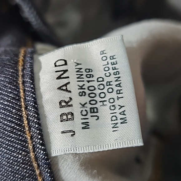 J Brand Dark Wash Mick Slim Skinny Jeans Size 28 - Picture 6 of 8